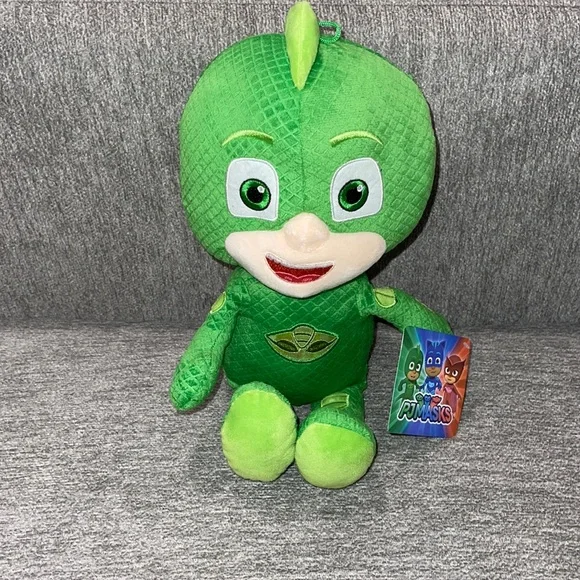 NWT Fiesta PJ Masks Nick Jr Cartoon Gekko Plush - Picture 1 of 5